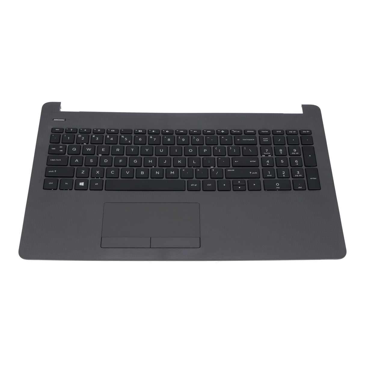 HP LAPTOP Keyboard Qwerty US + Top Cover Grey