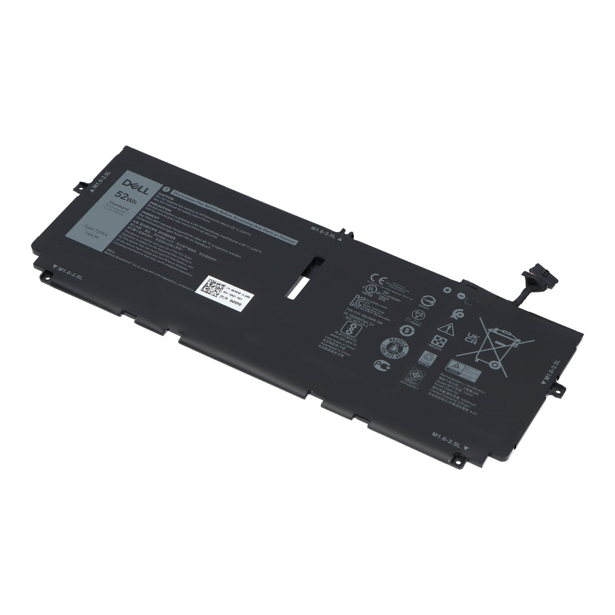 Dell -Laptop -Akku 6500 mAh