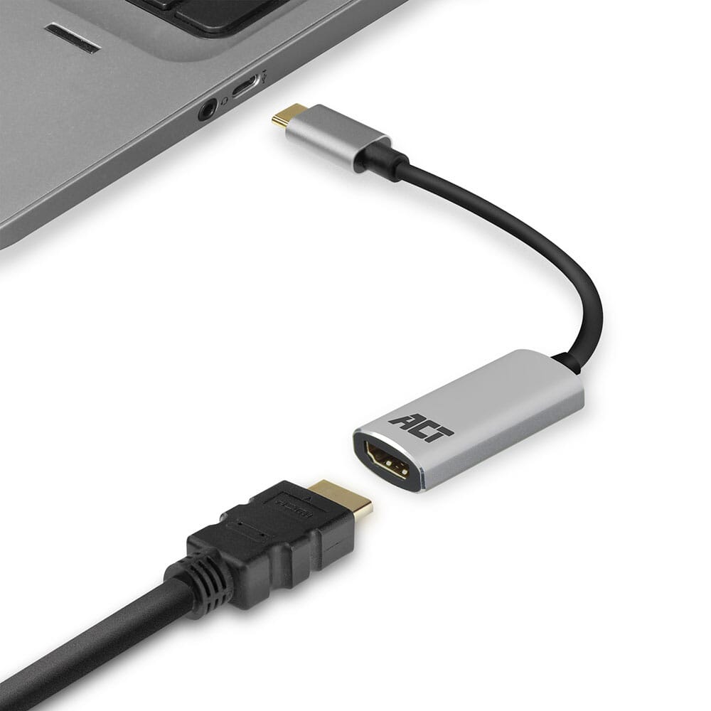 Act usb-c naar hdmi female adapter, 4k