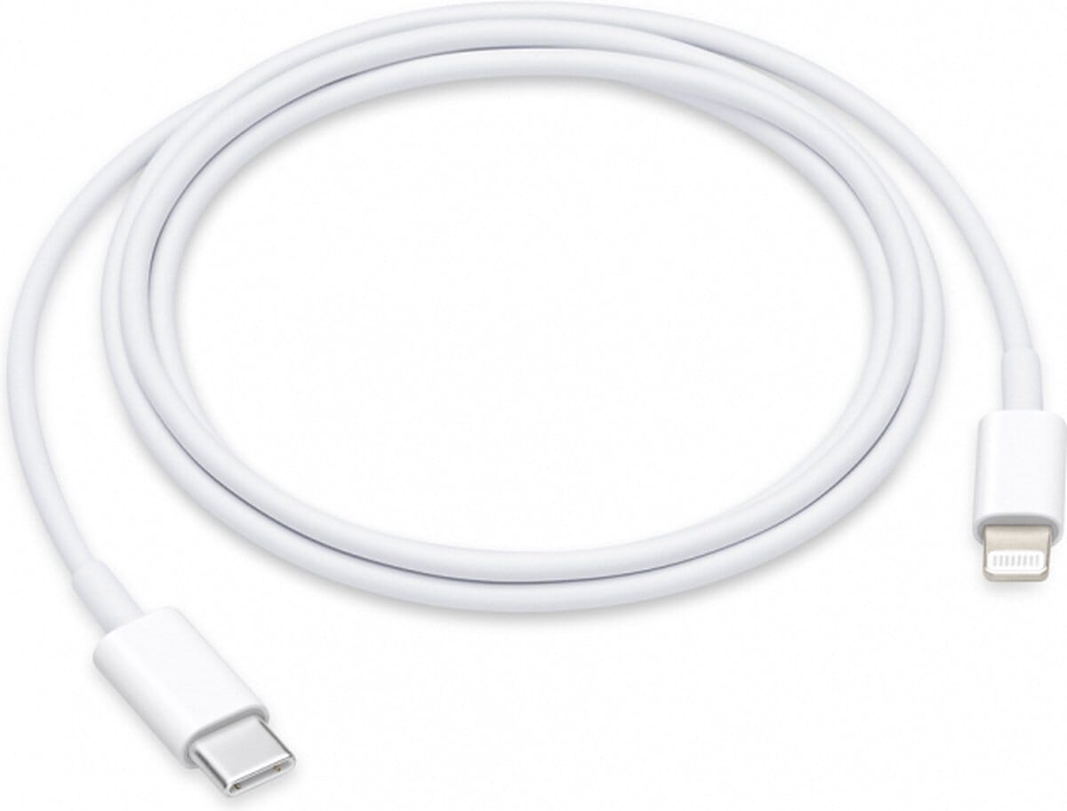 Apple Lightning to USB-C cable 1 meter white