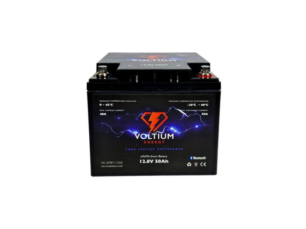 Voltium Energy LifePO4 baterija 12,8V 50ah Bluetooth