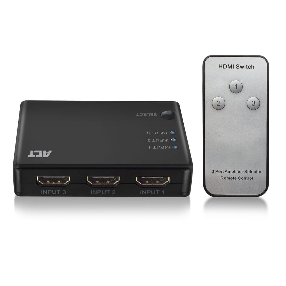 Act 4k hdmi switch 3x1