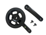 Hulzebos cycle parts b.v. lasco crankset 32t 140mm dubbele beschermrand zwart