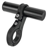 stuurhouder handlebar organizer koplamp fietscomputer 22,2 mm zwart