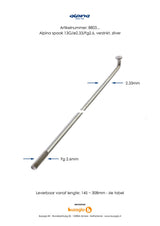 Alpina Spaken 13G (2,34mm) 274mm Zink (P36)