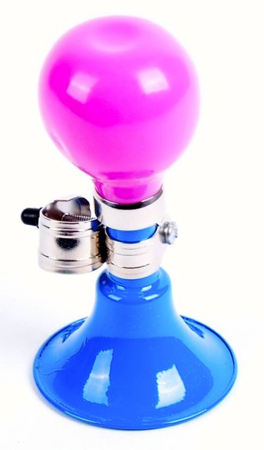 Falko import export starry fietstoeter blauw-roze