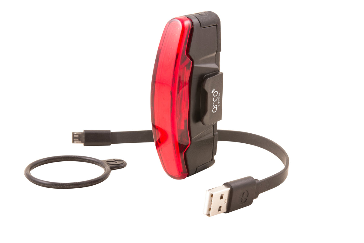Spanninga achterlicht Arco Flash usb zadelpen