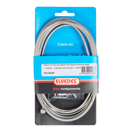 ELVEDES Kabelset Rollerbrake Brim85 55 45 Achterzijde Zilver