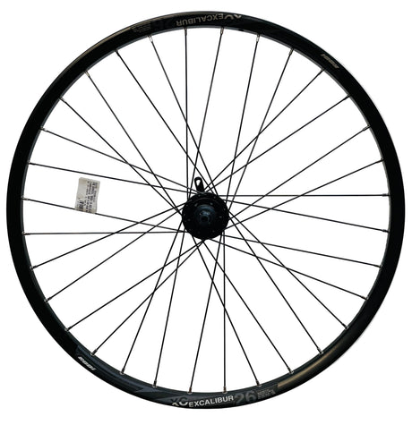 Rodi voorwiel 26 - 559x19 iis excalibur 2xc db600 qr zwart schijfrem
