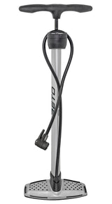 Messingschlager beto pomp alu zilver met meter - 11 bar