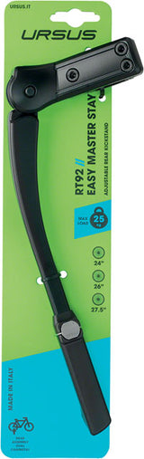 Ursus standaard easy master stay verstelbaar zwart 335 mm. 24 26 27.5