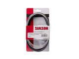 Simson rollerbrake remkabelset compleet RVS zwart op kaart