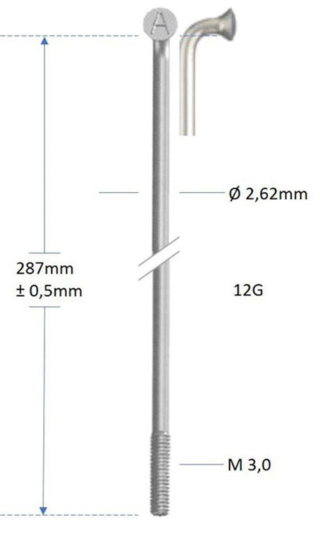 Buzaglo alpina spaak 12x287