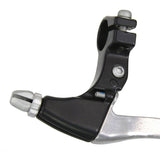 Saccon stel remgrepen v gripshift l+r zwart alu
