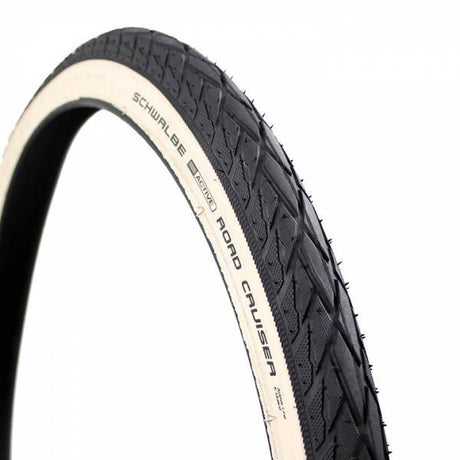 Schwalbe road cruiser 47-622 (28x1.75) zwart wit reflex