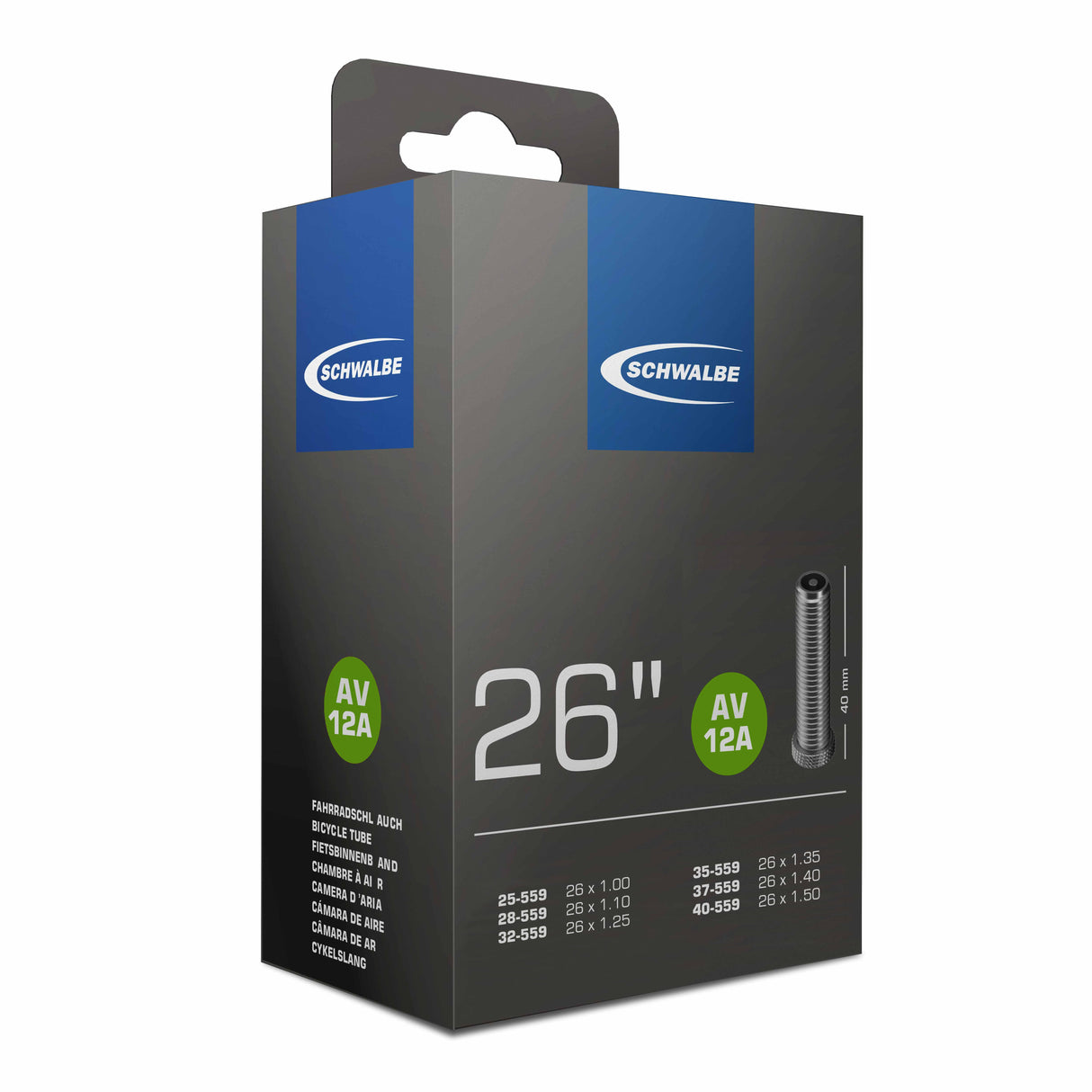Schwalbe Binnenband av12a 26 inch 25 40-559 av 40 mm