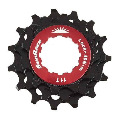 Sturmey-archer europa n.v. sunrace sluitring met kransjes 12v 10 12 14t zwart