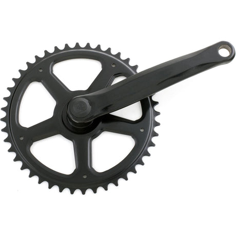 Mp mijnen pieper bv single speed crankstel zwart 5-arm 44t. onyx-crank 170 mm-mp876-k