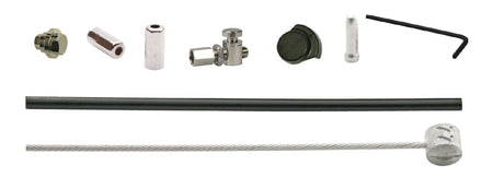 ELVEDES Rollerbrake kabelkit BR-IM85 81 55 45 1700mm 2250mm RVS zwart (op kaart)