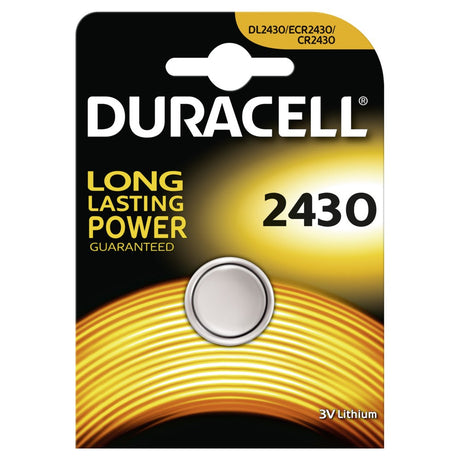 A. van nieuwenhuizen zn b.v. duracell batterij dl2430 lithium 3v
