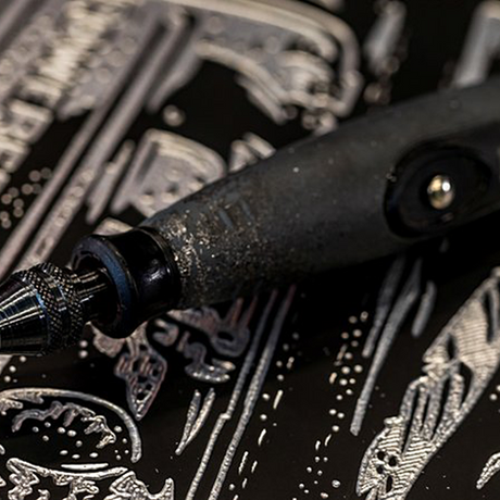 Dremel max graveerbit - frees 3.2 mm lengte 3 mm 2-delig
