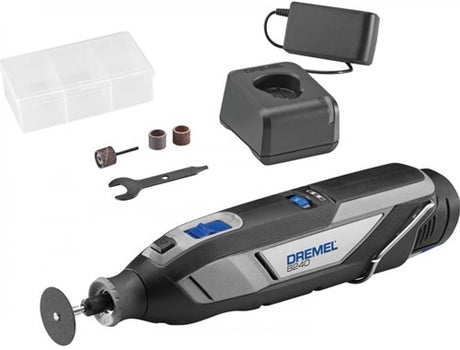 Dremel 8240-5 multitool - inclusief 12 v (2.0 ah) li-ion accu, 5 accessoires en lader