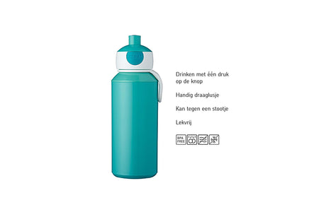 Mepal pop-up drinkfles spiderman 400 ml