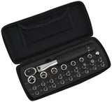 Radon comp torque wrench 1 4 2-24 nm + 25-piece bit selection