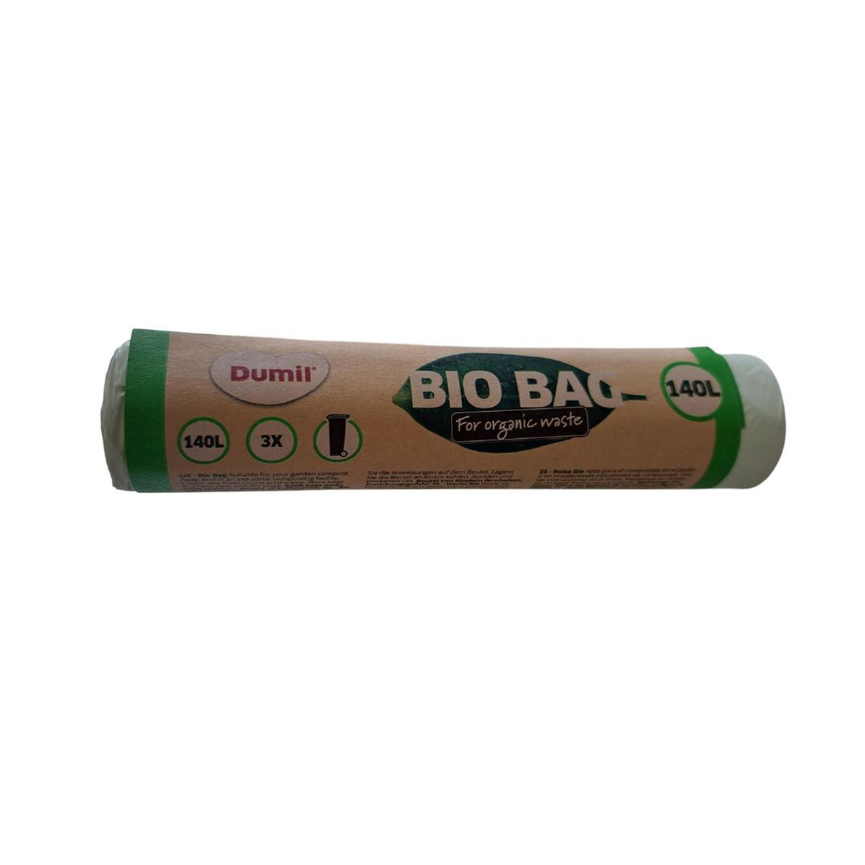 Dumil bio afvalzakken 140l 3 stuks