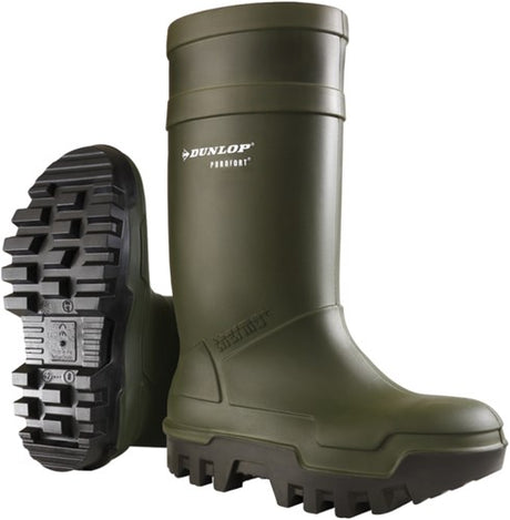 Dunlop c662933 thermo + purofort s5 full safety groen - maat 47 (uk12) - 15.032.047.12