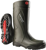 Dunlop d760933 purofort+ (onbeveiligd) groen - maat 48 - 15.032.043.48