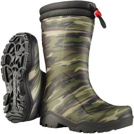 Dunlop k310931 blizzard kinderlaars gevoerd pvc | camouflage 14587 | maat 32 - 00.036.023.32