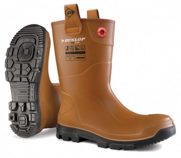 Dunlop lj2hr42 purofort rigpro s5 | bruin | maat 41 - 8713197053248
