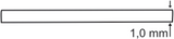Meister ijzerdraad 1,0mm 60m gr - dy270244