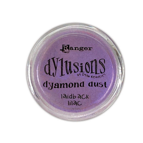 Ranger ink ranger • dylusions dyamond dust laidback lilac