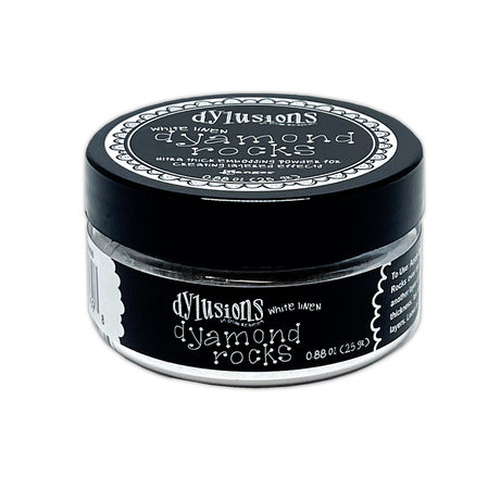 Ranger ink ranger • dylusions dyamond rocks white linen