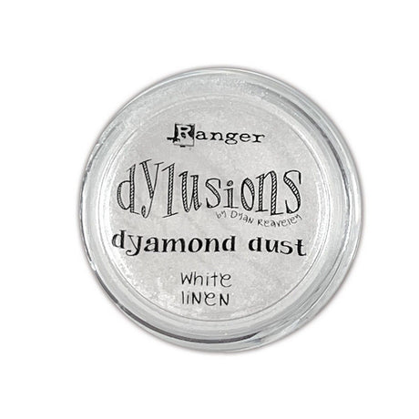 Ranger ink ranger • dylusions dyamond dust white linen