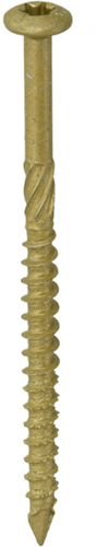 Dynaplus gevelschroef ar-bronze cilinderkop deeldraad torx tx15 4.0x50 28 | 200 stuks - 0284.08.25901