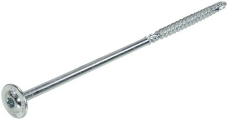 Dynaplus houtbouwschroef verzinkt tellerkop deeldraad +snijpunt torx tx30 6.0x280 100 | 50 stuks - 0286.01.55001