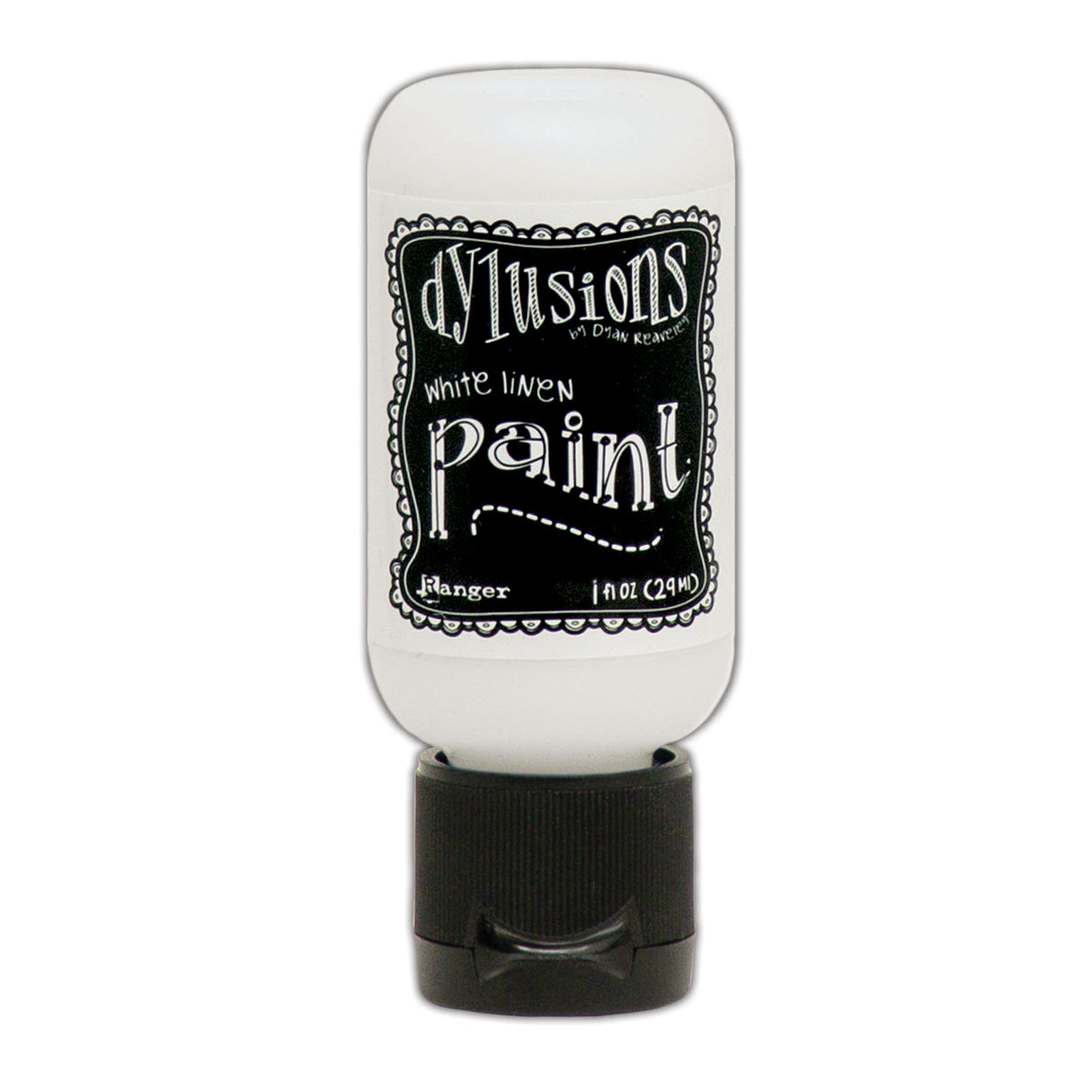 Ranger ink ranger • dylusions paint flip cap bottle white linen 29ml