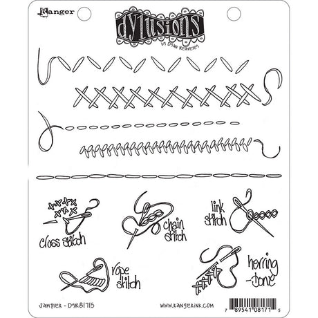 Ranger ink ranger • dylusions cling stamps sampler