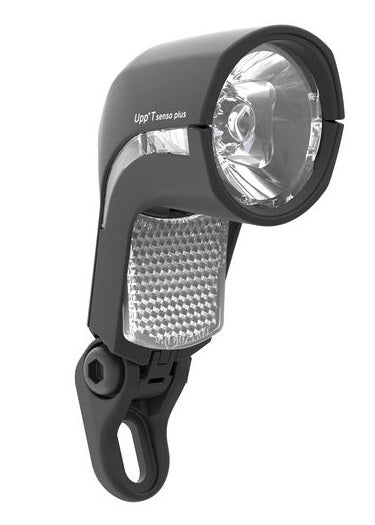 Headlight Busch et Müller Upp n LED pour Hub Dynamo 30 Lux - noir