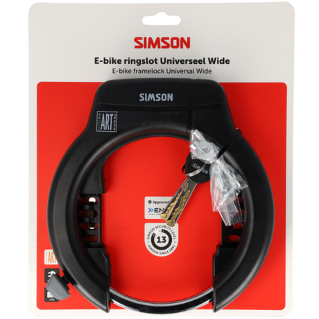 Simson ringslot universeel wide e-bike insteek 80mm art**