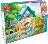 Hape furry vriend dierenartspraktijk speelset