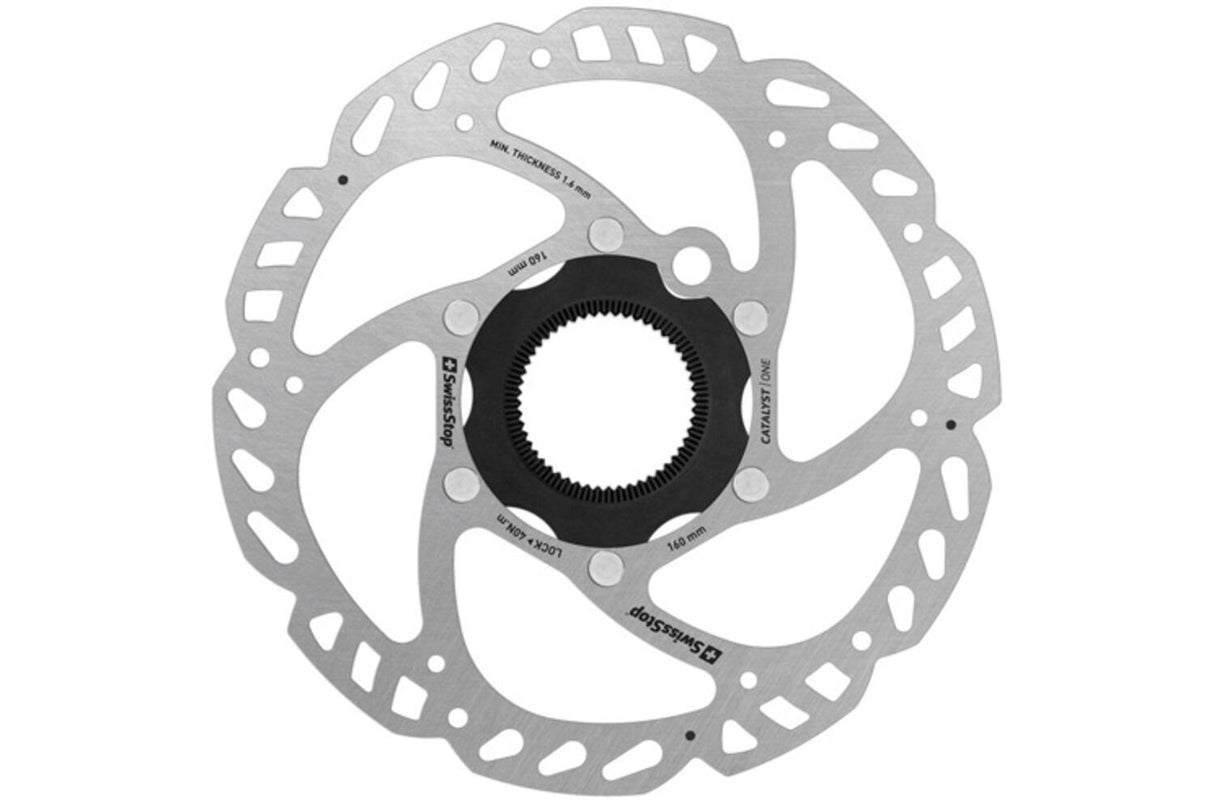 SwissStop - katalizator dysk hamulca jeden środkowy nalbot 160 mm