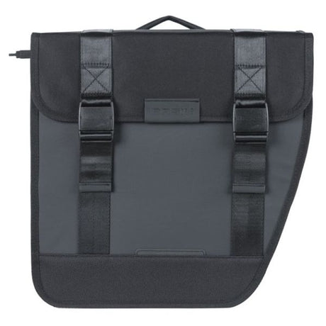Basil dubbele fietstas tour waterproof mik 28 liter 14 x 29 x 30 cm (2x) - zwart