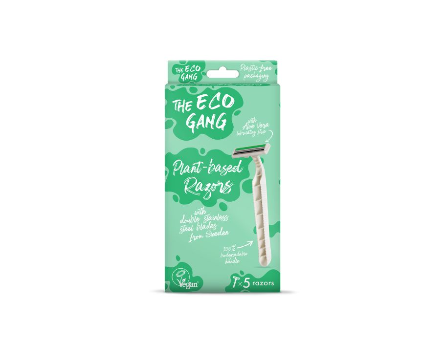 Eco Gang Bionedbrydelige Razor Blades 5 stykker