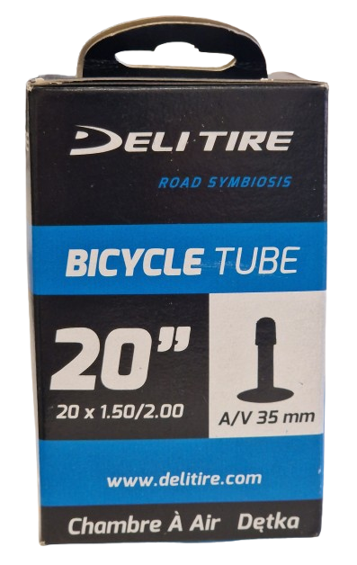 Deli Tire Inner Tube AV7 20 tommer 35 mm 20x1,50 2,00 40 54-406