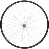 Voorwiel 28 x 1 1 2 - aluminium ryde velg - verchroomde naaf - zwart