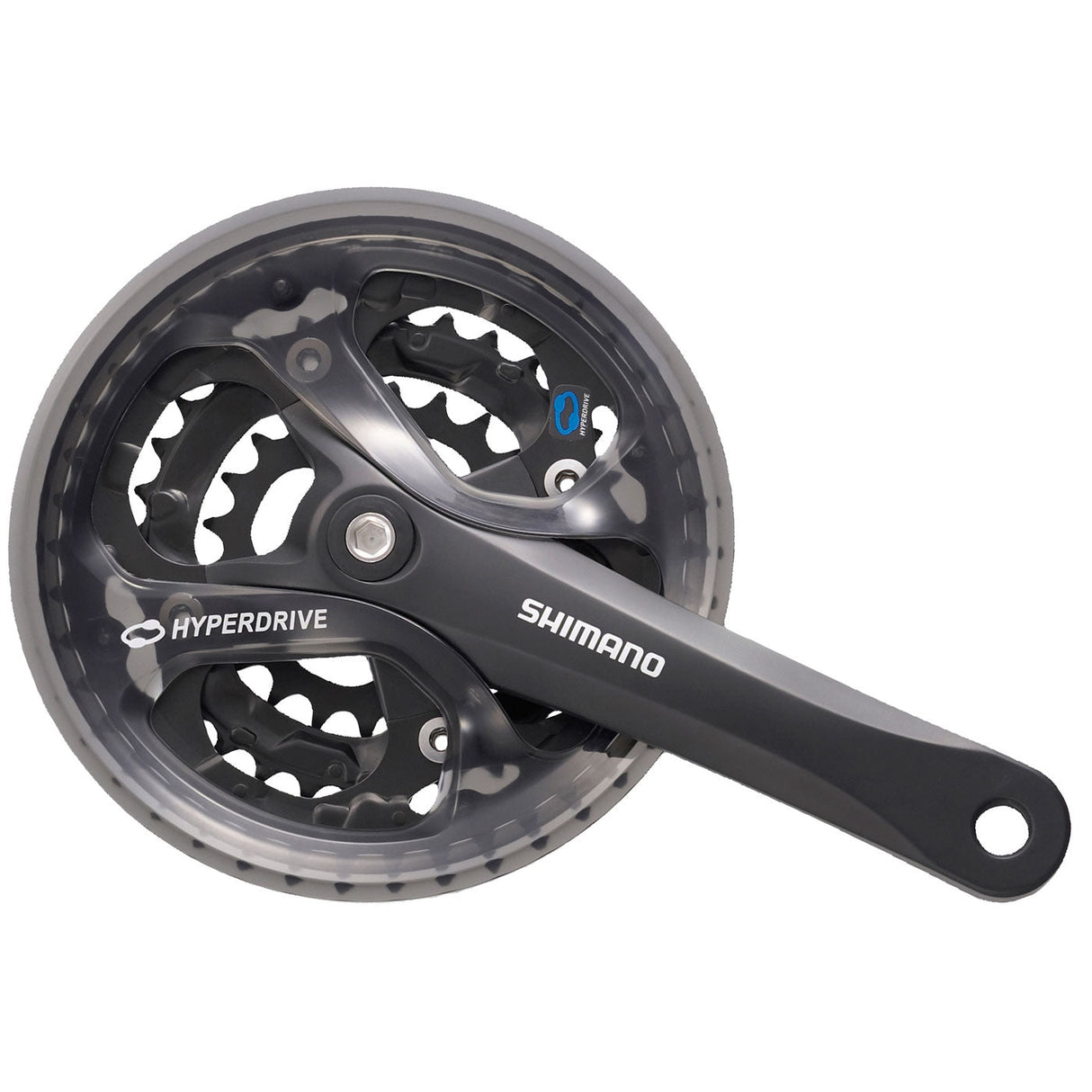 Shimano benelux b.v. shimano efcm361c888cl crankstel acera m361 7 8-sp zwart 48x38x28t+cg kk vierk 170 mm (-4 mm)